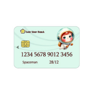 کارت بازی مدل عابربانک فضانورد کوچولو