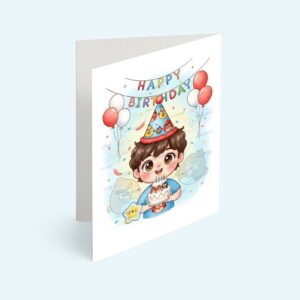 کارت پستال پسر مدل تم انگری برد