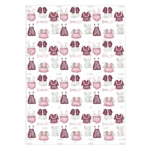 کاغذ طرح دار مدل Baby Set