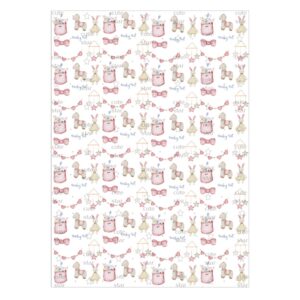 کاغذ طرح دار مدل 2 Baby Set